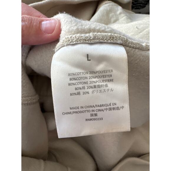 Women's Fear of God Essentials Fleece Mini Drawstring Skirt in Wheat size L - Picture 6 of 9